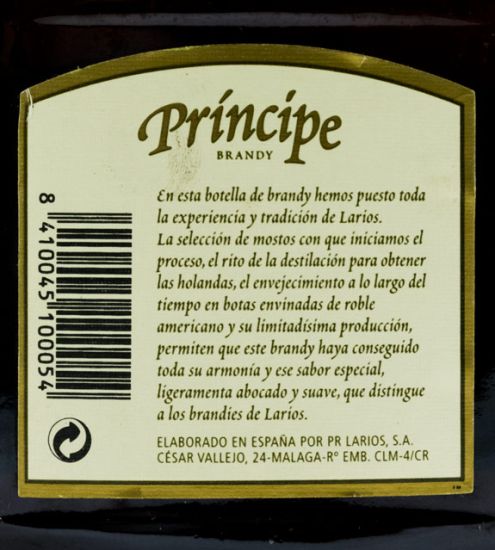 Brandy Principe Reserva Especial