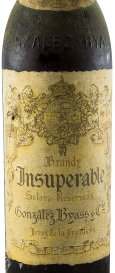Brandy Insuperable Solera Reservada Gonzalez Byass 75cl