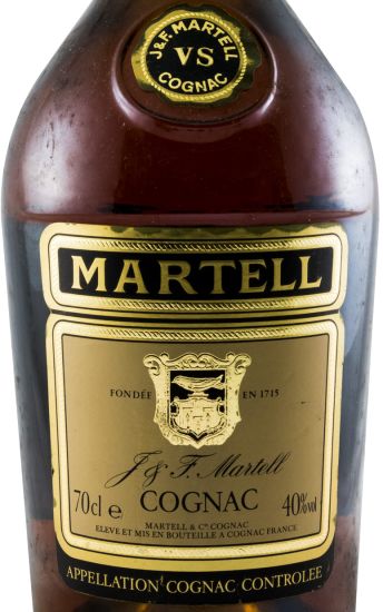 Cognac Martell VS (garrafa antiga)
