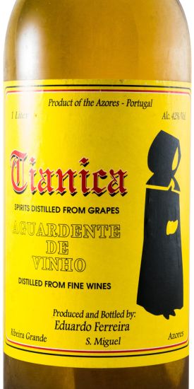 Aguardente Vínica Tianica Azores Mulher de Capote 1L