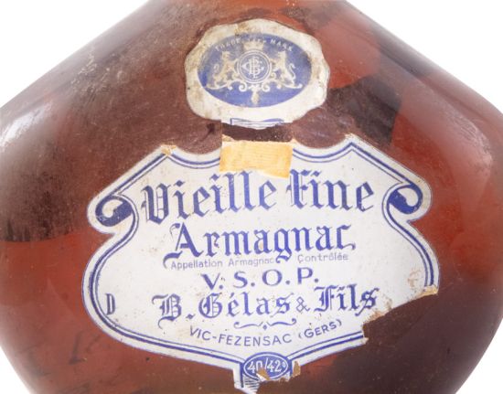 Armangac B. Gelas et Fils Vieille Fine Armagnac Reserve