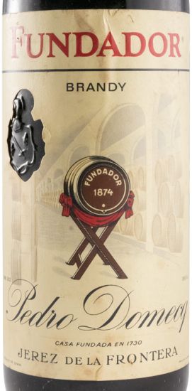Brandy Fundador Pedro Domecq 38.6% 1L