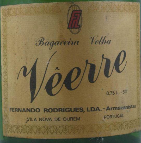 Aguardente Bagaceira Veerre Velha 75cl