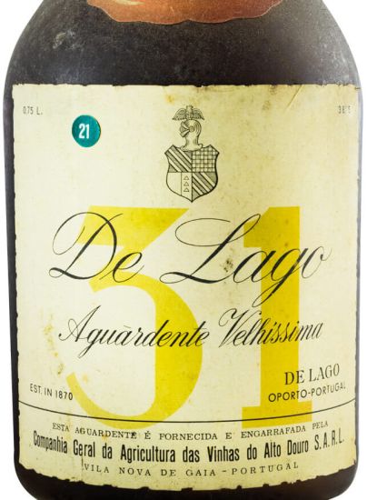 Aguardente Porto de Lago 31 Velhíssima 75cl