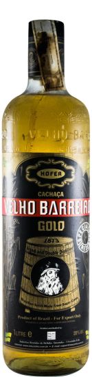 Cachaça Velho Barreiro Gold 1L