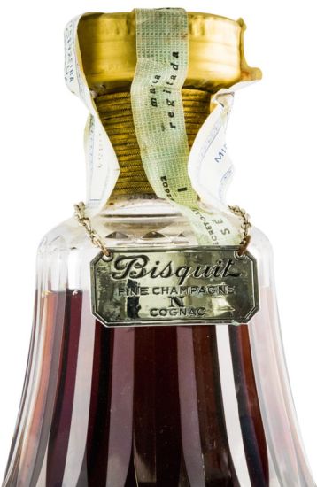 Cognac Bisquit Fine Champagne N Baccarat Decanter