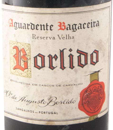Aguardente Bagaceira Borlido Reserva Velha (rótulo amarelo) 75cl