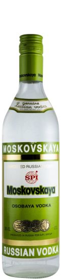 Vodka Moskovskaya (former bottle)