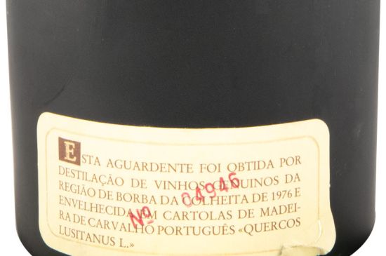 1976 Aguardente Adega Cooperativa de Borba Reserva Velha 75cl