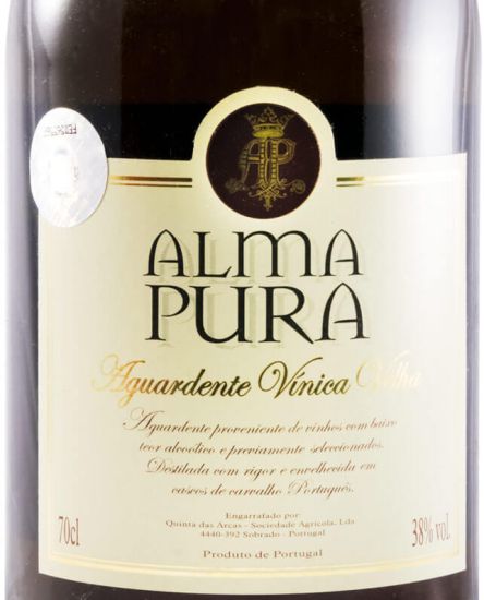 Aguardente Vínica Alma Pura Velha