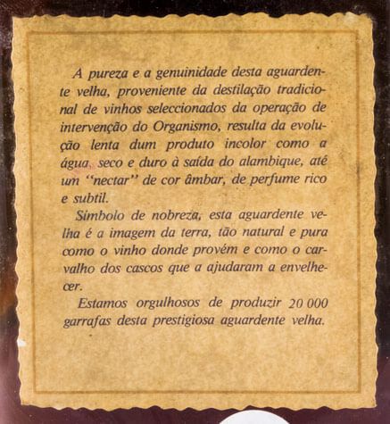 Wine Spirit IVV Reserva 25 years 75cl