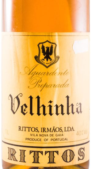 1988 Aguardente Rittos Cem Anos Velhinha Preparada 1L