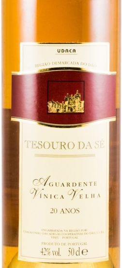 Aguardente Vínica UDACA Tesouro da Fé 50cl
