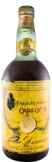 Brandy Carlos III Solera Reservada Pedro Domecq 3L