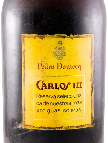 Brandy Carlos III Solera Reservada Pedro Domecq 3L