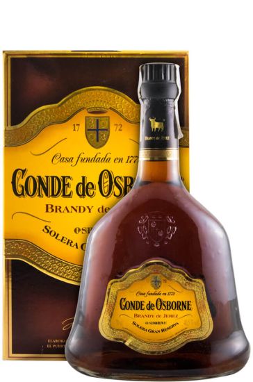 Brandy Conde Osborne Solera Gran Reserva (yellow label)
