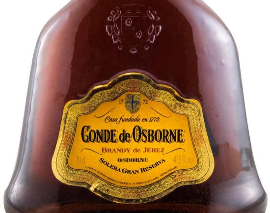 Brandy Conde Osborne Solera Gran Reserva (yellow label)