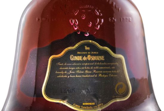 Brandy Conde Osborne Solera Gran Reserva (yellow label)