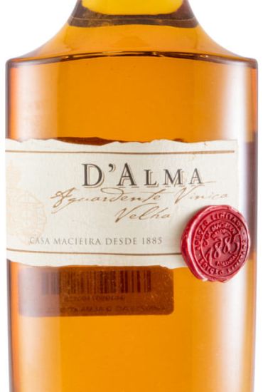 Aguardente Vínica D'Alma XO (sem caixa) 50cl