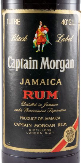 Rum Captain Morgan (rótulo antigo) 1L