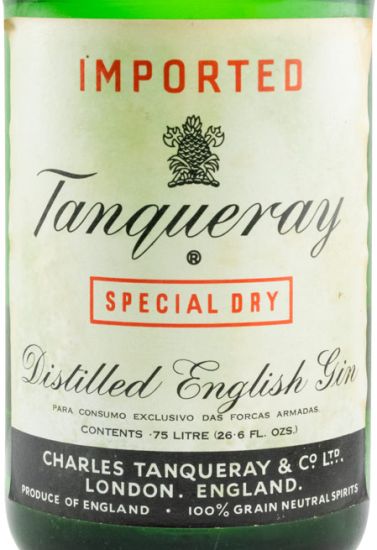 Gin Tanqueray (former bottle)