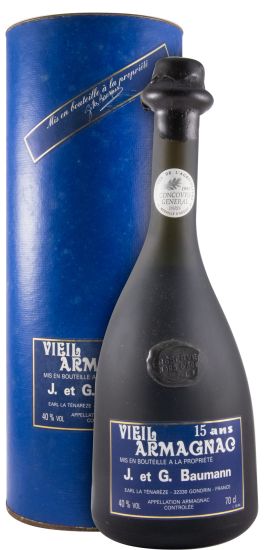 Armagnac J. et G. Baumann Vieil Armagnac Reserve Hors d'Age 15 anos