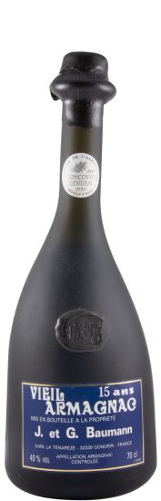 Armagnac J. et G. Baumann Vieil Armagnac Reserve Hors d'Age 15 anos