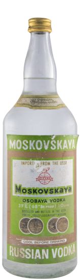 Vodka Moskovskaya (former bottle) 1L