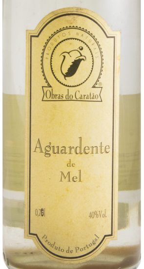 Aguardente de Mel Obras do Caratão