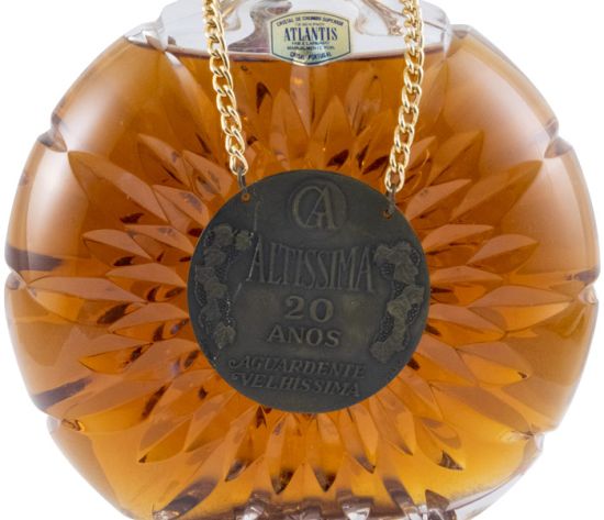 Wine Spirit Altíssima Velhíssima 20 years (crystal bottle) 75cl