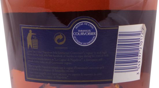 Cognac Courvoisier VSOP (rótulo antigo) 1L