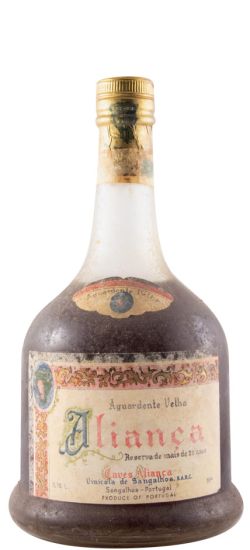 Aguardente Aliança Velha Reserva +20 anos