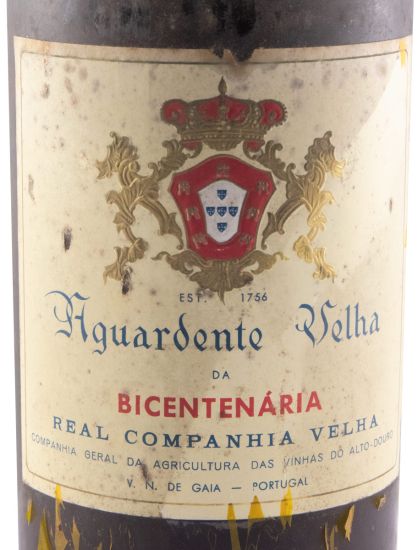 Aguardente Vínica Real Companhia Velha Bicentenário Velha 98cl
