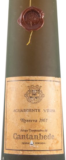1967 Aguardente Vínica Cantanhede Reserva Velha