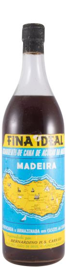 Aguardente de Cana-de-Açúcar da Madeira Fina Ideal 93cl