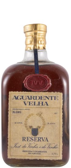 Aguardente Vínica IVV Reserva 25 anos