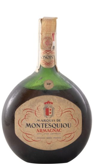 Armagnac Marquis de Montesquiou (garrafa antiga)