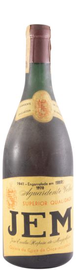 1941 Aguardente Vínica Jem Velha (engarrafado em 1970) 75cl