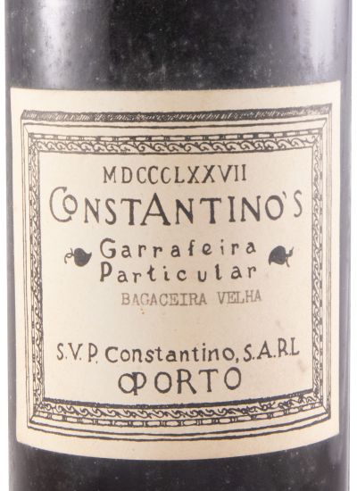 Aguardente Bagaceira Constantino's Velha Garrafeira Particular