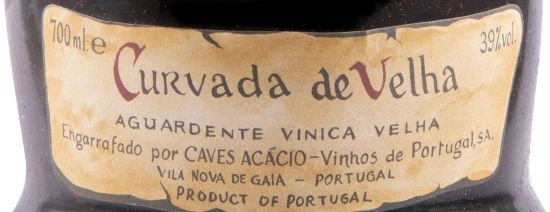 Aguardente Vínica Curvada de Velha (lacre danificado)