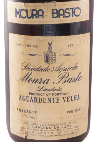 Aguardente Vínica Moura Basto Velha 95cl