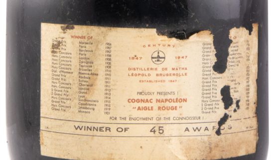 Cognac Brugerolle Aigle Rouge Napoleon