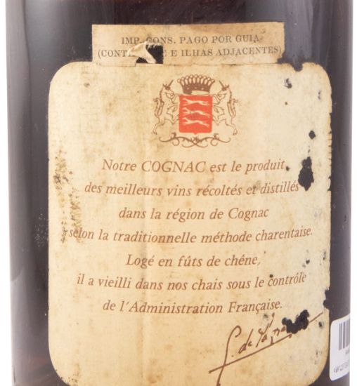 Cognac Gaston de Lagrange VSOP Fine Champagne (rótulo branco)