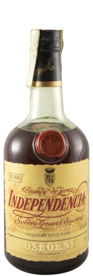 Brandy Osborne Independencia Solera Gran Reserva 75cl