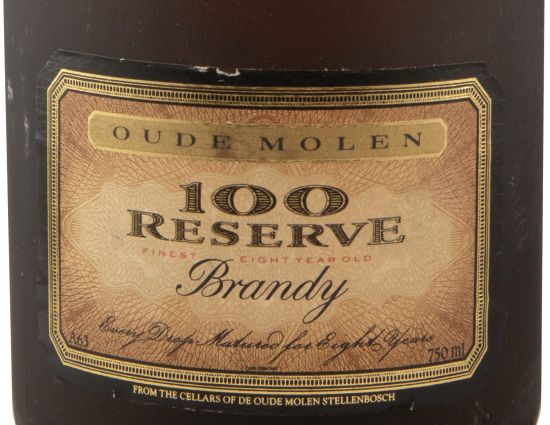 Brandy Oude Molen 100 Reserve 8 anos 75cl