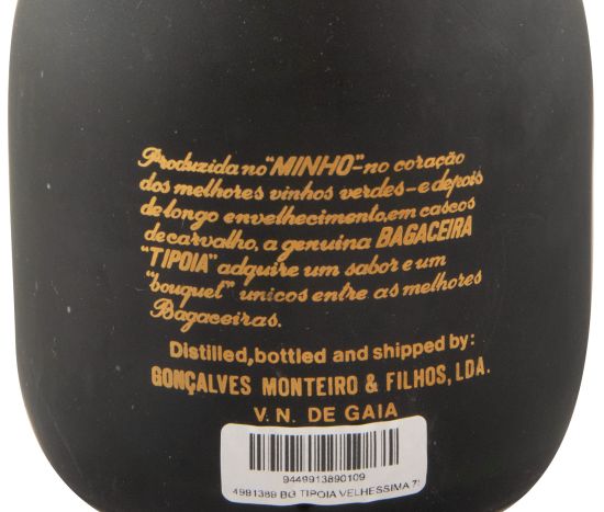 Aguardente Bagaceira Tipóia Velhíssima 75cl