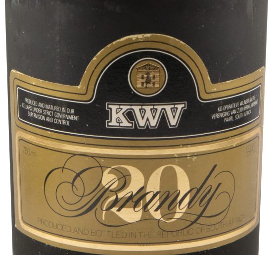 Brandy KWV 20 anos