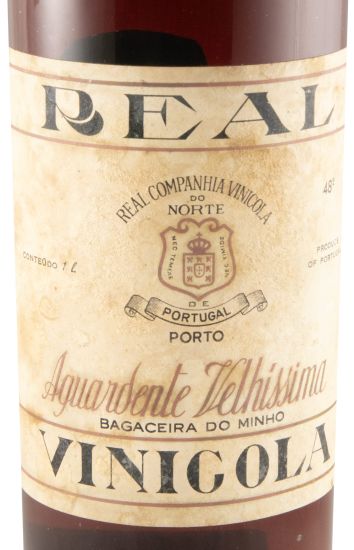 Aguardente Bagaceira Real Vinícola Velhíssima 5 Estrelas 1L