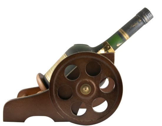 Cognac Courvoisier VSOP c/Suporte (rótulo dourado)