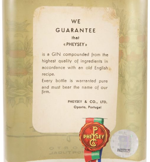 Gin Pheysey's Superior N.º 1